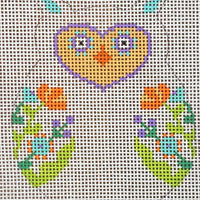 Baby Owl - Flowers