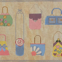 Fancy Purses with stitch guide