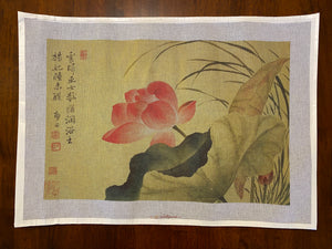 Lotus (print) with stitch guide