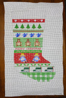 Striped Pattern Stocking
