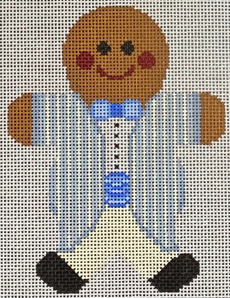 Groom Gingerbread with stitch guide