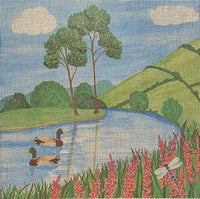 Scenery with Ducks (Giclee Print)
