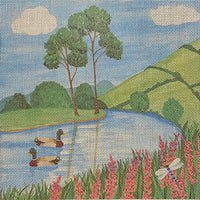 Scenery with Ducks (Giclee Print)