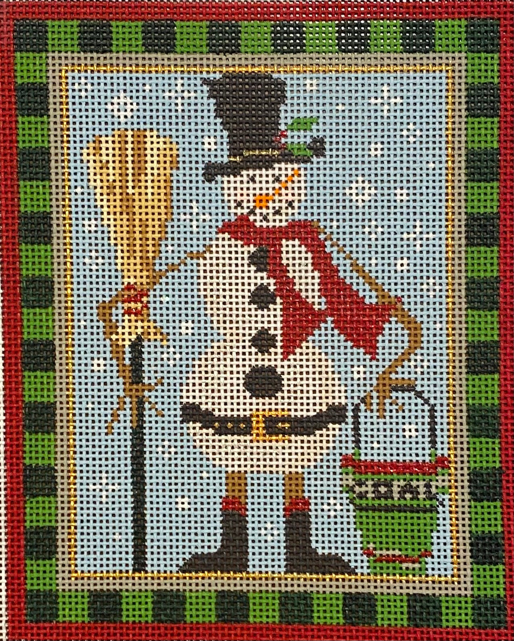 Chimney Sweep Snowman