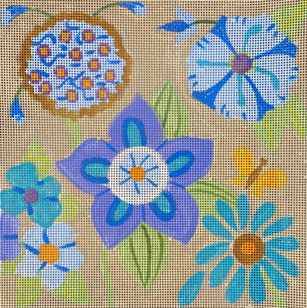 Blue Floral