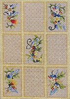 Yellow Patterned Floral
