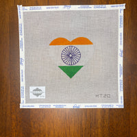 Indian Flag Heart