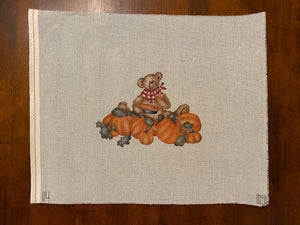 Pumpkin Patch Bear (print)