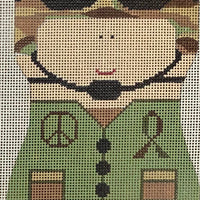 Army Boy with stitch guide