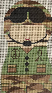 Army Boy with stitch guide