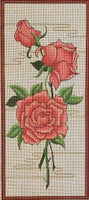 Roses with stitch suggestions
