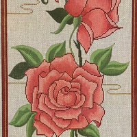Roses with stitch suggestions