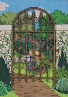 The Secret Garden (with gate)
