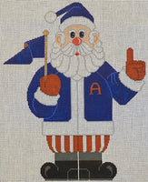 College Sports Fan Santa
