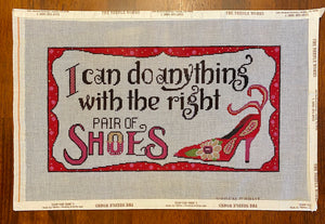 I Can Do Anything with the Right Pair of Shoes
