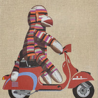 Scooter Sock Monkey