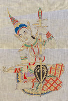 Kamanche Player - partially stitched
