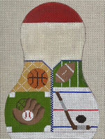 Sports Bear with stitch guide

