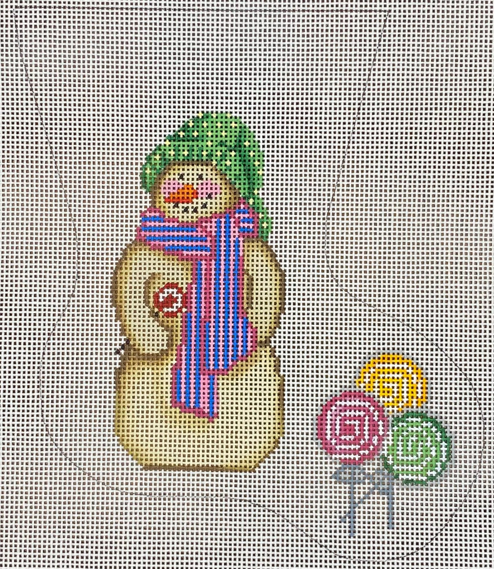 Snowman/Lollipops Mini Sock