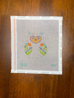 Baby Owl - Flowers
