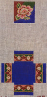 Cloisonne Hinged Box on Congress Cloth (no hardware)
