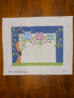 Owls in Tree Birth Announcement

