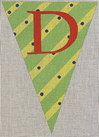 Letter Banner - D
