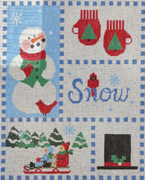 Snow Sampler with stitch guide
