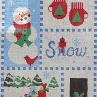 Snow Sampler with stitch guide