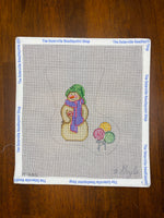 Snowman/Lollipops Mini Sock
