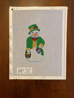 St Pattys Day Snowman

