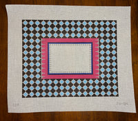 Geometric w/ space for monogram
