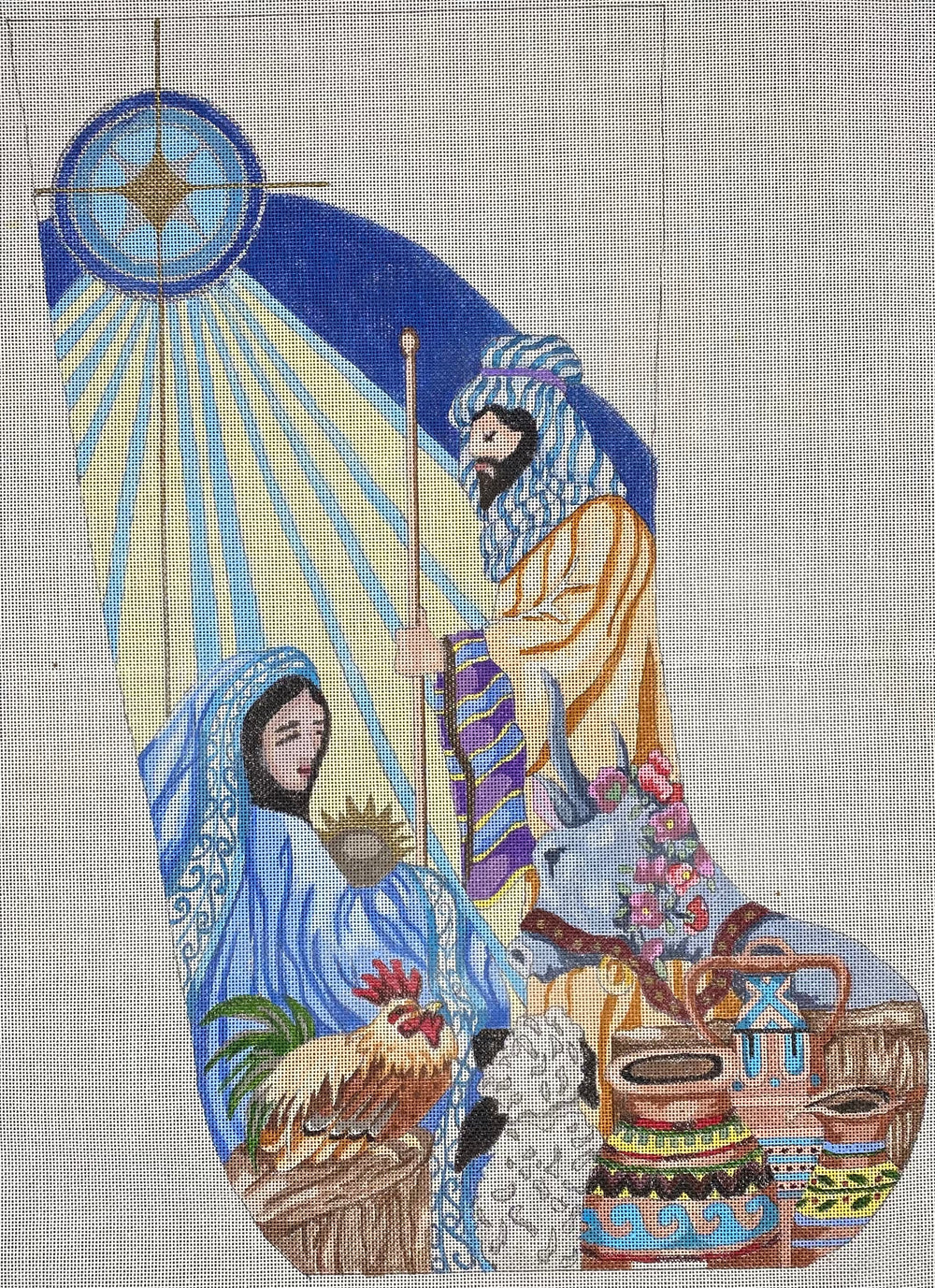 Nativity Stocking