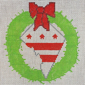 DC Wreath Ornament