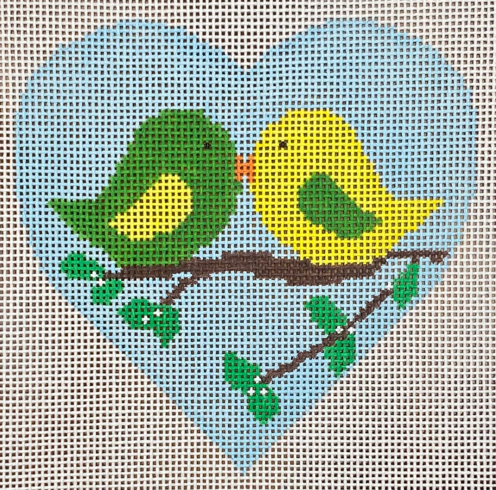 Lovebirds Heart