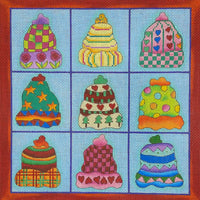 Tic Tac Toe Winter Hats