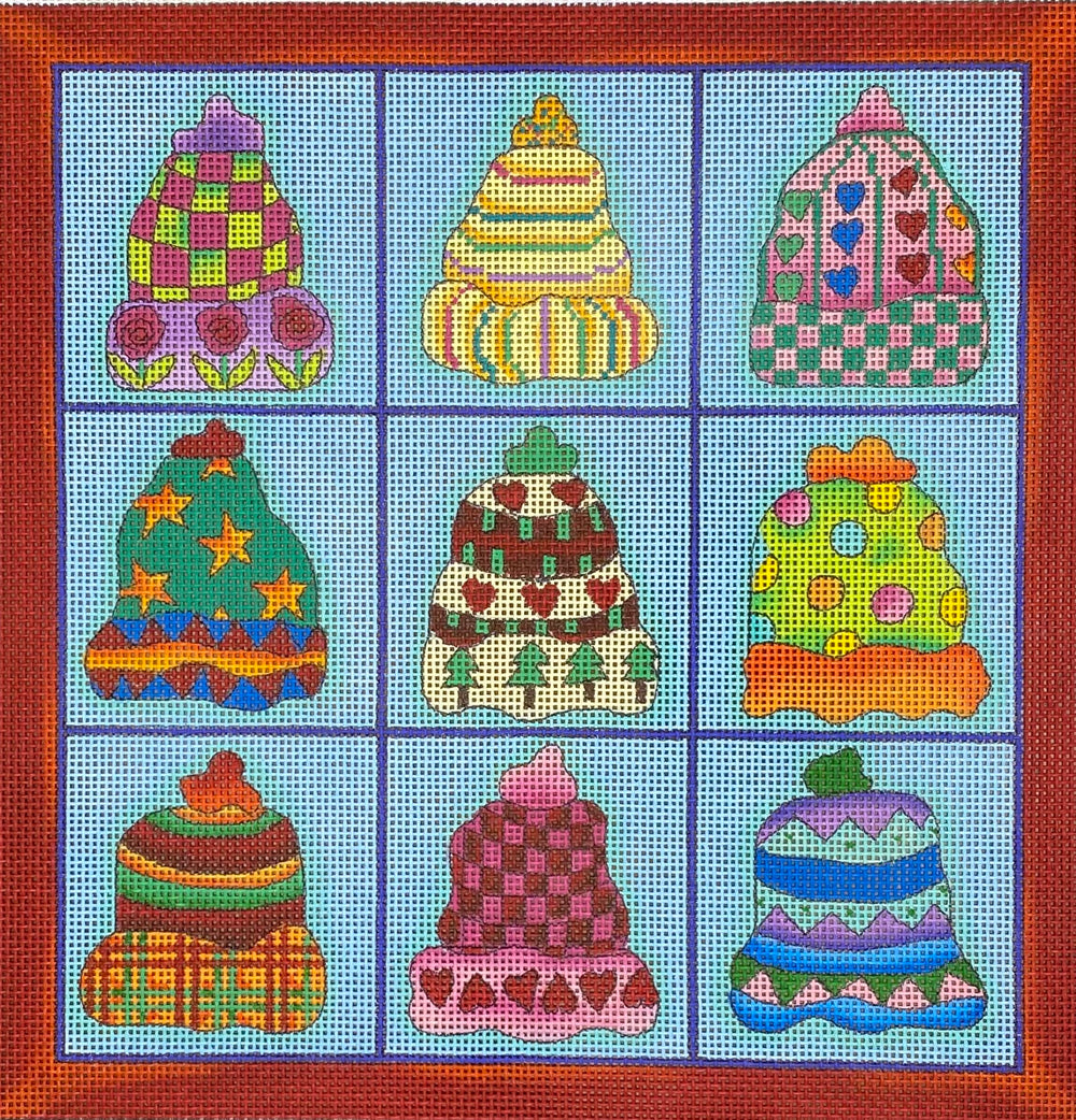 Tic Tac Toe Winter Hats