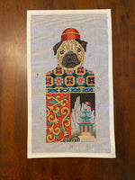 Pug Sherpa - some stitching
